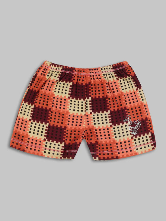 UrGear Maroon Printed Girls Bottomwear