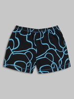 UrGear Blue Printed Girls Bottomwear