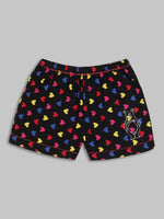 UrGear Black Printed Girls Bottomwear