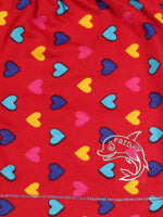 UrGear Light Red Printed Girls Bottomwear