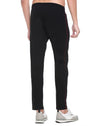 White Moon Solid Men Track Pants Black 1 Pc