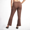 IZF Animal Print Flare Pants