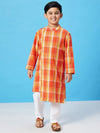 Boy's Enough Apparel Printed Kurta Set Multicolored