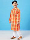 Boy's Enough Apparel Printed Kurta Set Multicolored