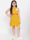 Girl's Fine Clothing Printed Dress Yellow