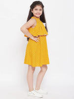 Girl's Fine Clothing Printed Dress Yellow