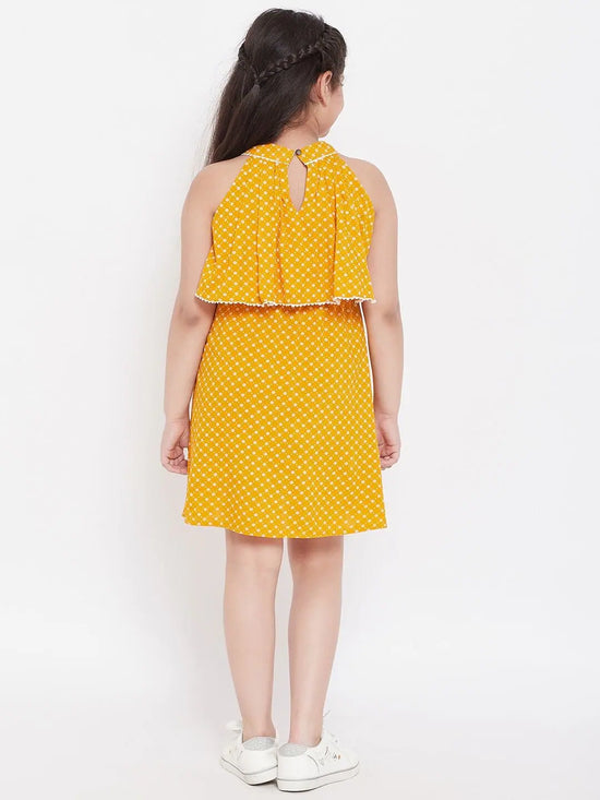 Girl's Fine Clothing Printed Dress Yellow