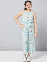 Girl's Likely Printed Jumpsuit Green