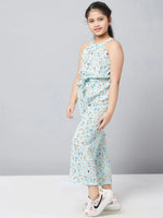 Girl's Likely Printed Jumpsuit Green