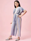 Girl's Raiment Printed Jumpsuit Blue