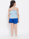 Girl's Likely Trends Printed Top with Shorts Blue