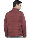 Trufit Men's Maroon Full Sleeves Jacket