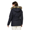 Women Solid Standard Blue Full Sleeve Jacket