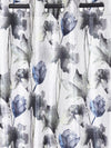 Home Sizzler 2 Piece Abstract Flower Sky Polyester Curtain Set