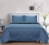 100% Tencel Lyocell Core Duvet Set -Bahamas Blue - Queen