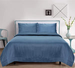 100% Tencel Lyocell Core Duvet Set -Bahamas Blue - California King