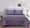 100% Tencel Lyocell Flat Core Duvet Set - Lilac - California King