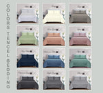 100% Tencel Lyocell Bed Sheets Set - Charcoal Grey - Split King