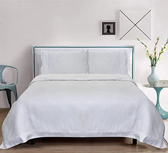 Organic Bamboo Core Duvet Set - White - California King