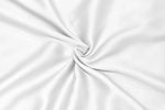 Organic Bamboo Flat Core Duvet Set - White - Full