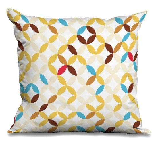 Digital Printed Cushion - Size -45*45 cms - Colorful Circle