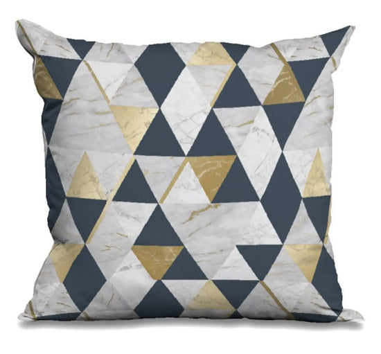 Digital Printed Cushion - Size -45*45 cms - Geometric Print