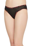 Low Waist Bikini Panty in Black-PN3451A13-XXL