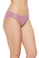 Low Waist Bikini Panty in Mauve