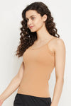 Chic Basic Camisole in Nude Colour - Cotton