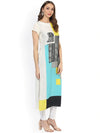 Ahika Women Multi Printed Straight Kurta