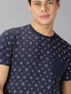 UrGear Men's Geometric Print T-shirt-UrM002091pS