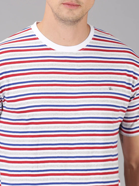 UrGear Men's Stripes T-shirt-UrM004121pS