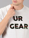 UrGear Men's Typography T-shirt