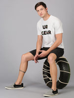 UrGear Men's Typography T-shirt