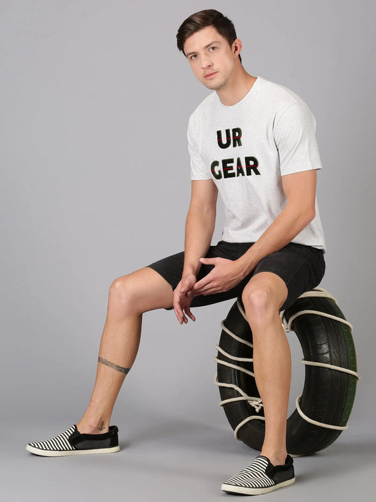 UrGear Men's Typography T-shirt