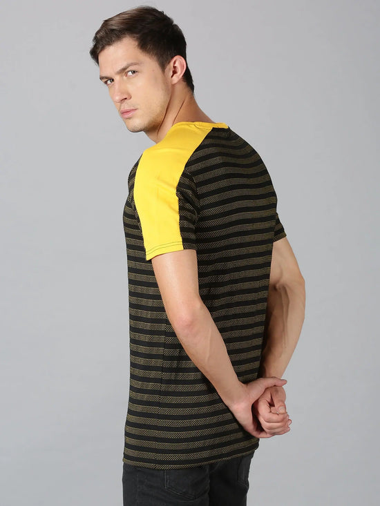 UrGear Men's Stripes T-shirt-UrM005041pS