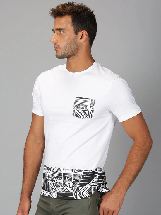 UrGear Men's Printed T-shirt-UrM006601pS