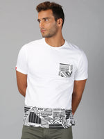 UrGear Men's Printed T-shirt-UrM006601pS