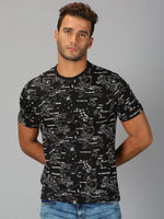 UrGear Men's Printed T-shirt-UrM006651pS