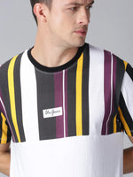 UrGear Men's Stripes T-shirt-UrM006531pS