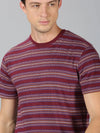 UrGear Men's Stripes T-shirt-UrM006891pS