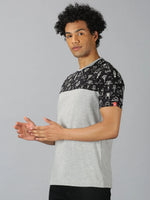 UrGear Men's Printed T-shirt-UrM007221pS