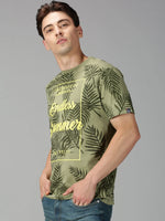 UrGear Men's Printed T-shirt-UrM006681pS