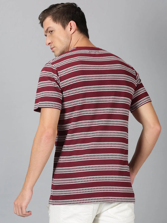 UrGear Men's Stripes T-shirt-UrM006921pS