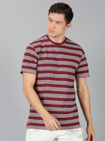 UrGear Men's Stripes T-shirt-UrM006921pS