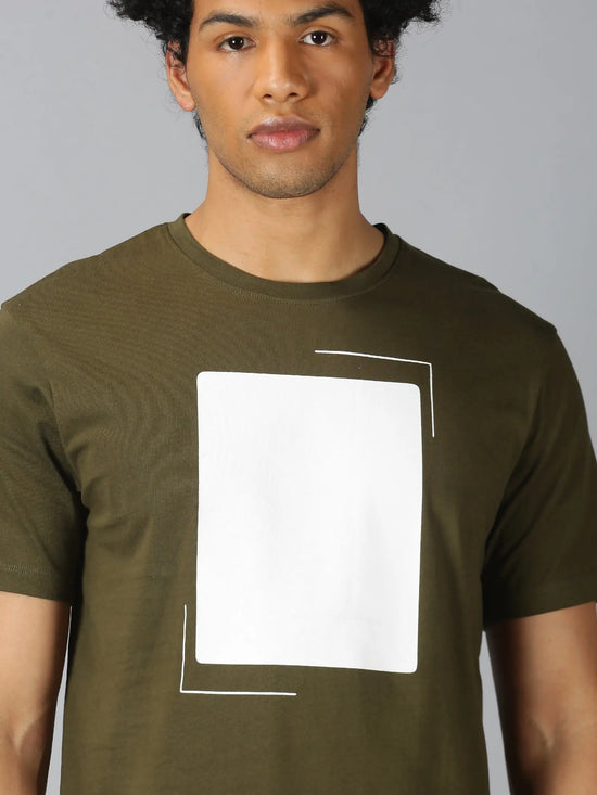 UrGear Men's Printed T-shirt-UrM007371pS