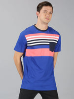 UrGear Men's Color Block T-shirt-UrM007641pS