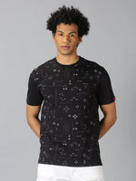 UrGear Men's Printed T-shirt-UrM007211pS