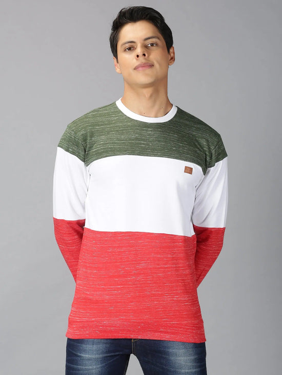 UrGear Men's Color Block T-shirt-UrM001731pS