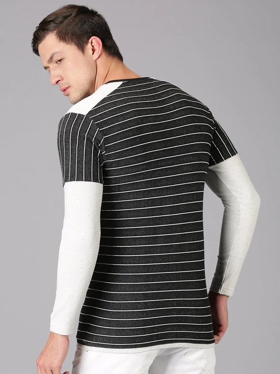 UrGear Men's Stripes T-shirt-UrM005381pS